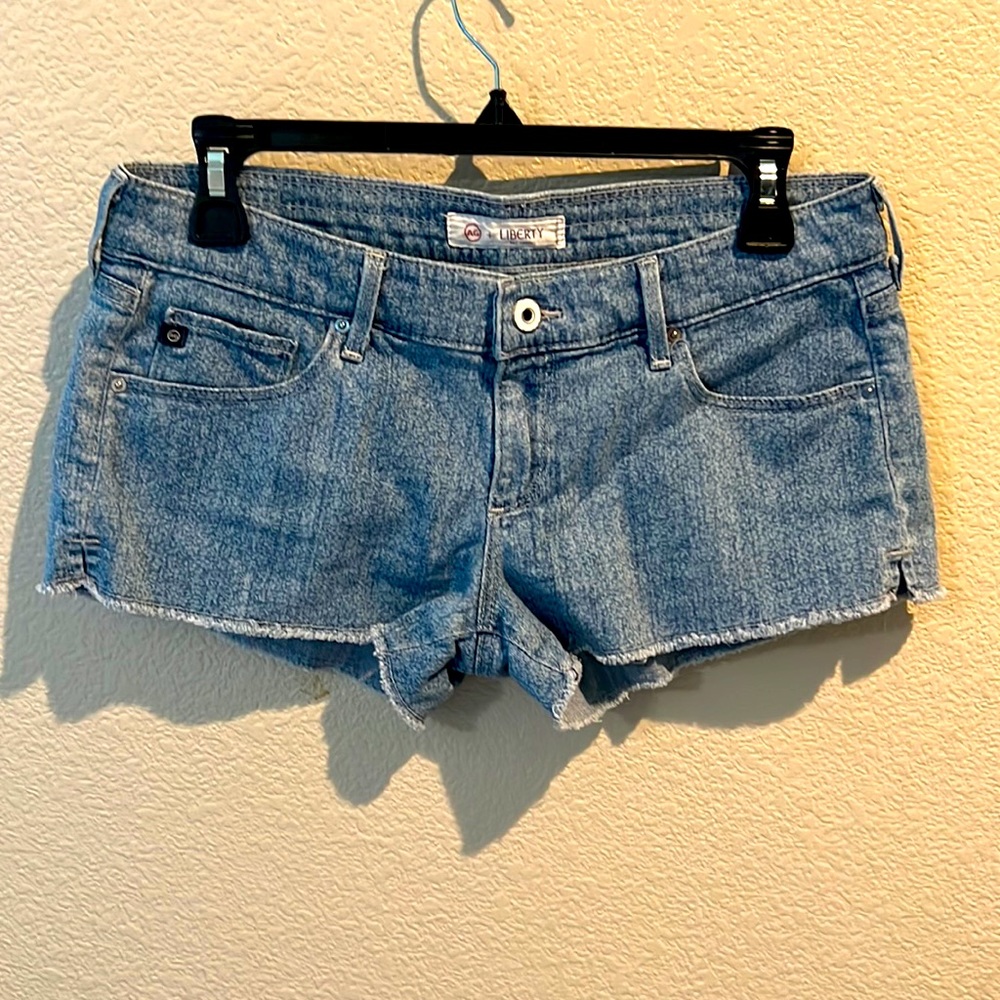 AG lightweight denim shorts size 27